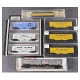 8 N Scale Freight Cars