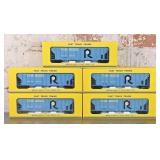6 American Models S Scale Freight Cars