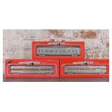 3 American Flyer Passenger Cars