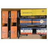 5 American Flyer Freight Cars