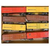 8 American Flyer Freight Cars