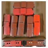 9 American Flyer Cabooses