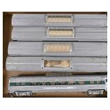 5 American Flyer Passenger Cars