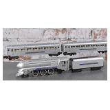 An American Flyer S Gauge Silver Bullet