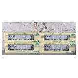 4 Showcase Line S-Gauge Freight Cars