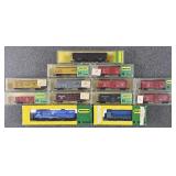 13 Minitrix Freights & Locomotives