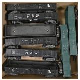 8 American Flyer Freight Cars