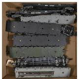 9 American Flyer Flat Cars