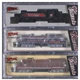 3 Atlas N Scale Rock Island Locomotives