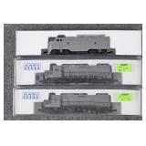 3 Kato Undecorated N Scale Locomotives