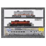 3 Kato N Scale Locomotives