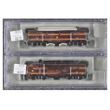 2 Intermountain N Scale CGW Locomotives