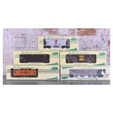 5 Showcase Line S-Gauge Freight Cars