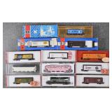 12 Con-Cor N Scale Freight Cars