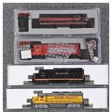 4 Atlas N Scale Locomotives