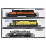 3 Kato N Scale Locomotives