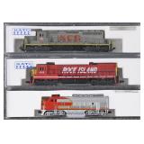 3 Kato N Scale Locomotives
