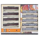 2 Con-Cor N Scale Passenger Car Sets