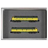 Kato N Scale C&NW Loco Set