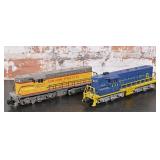 2 American Flyer S Gauge Train Engines