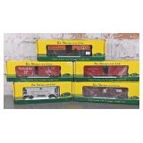 5 Showcase Line S-Gauge Freight Cars