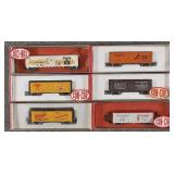 6 Vintage Con-Cor N Scale Advertising Cars