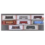 8 Vintage Con-Cor N Scale Train Cars