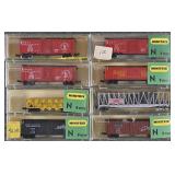 8 Minitrix N Scale Freight Cars