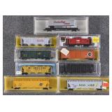 9 Atlas N Scale Freight Cars