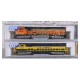 2 Kato N Scale SD70MAC Locomotives