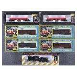 7 Vintage N Scale Train Cars