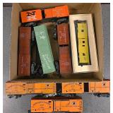8 American Flyer Freight Cars