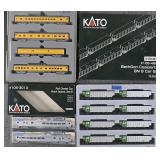 3 Boxed Kato N Scale Sets