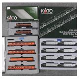 3 Boxed Kato N Scale Sets