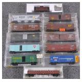 12 N Gauge Freight Cars
