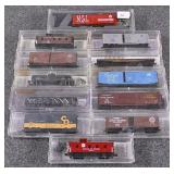 12 N Gauge Freight Cars