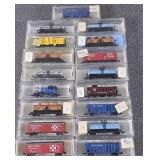 17 Model Power N Scale Freight Cars