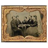 A Good 1/4 Plate Ambrotype, Study Group