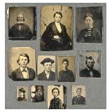 12 Tintype Portraits