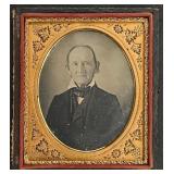 A 1/6th Plate Daguerreotype, Elder Businessman