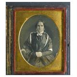 A Fine 1/9th Plate Daguerreotype, an Attractive Yo