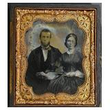 A 1/6th Plate Daguerreotype, Married Couple