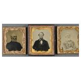 3 1/6th Plate Tintype Portraits