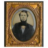 A Union 1/9th Plate Daguerreotype Portrait