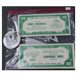 Tunis Speedway Memorabilia