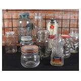 Antique Glass Jars