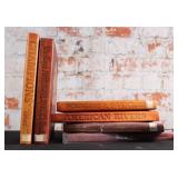 Vintage Leather-bound Books