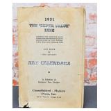 Salesman's Sample Art Calendars