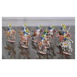 10 Hand Painted Military Miniatures