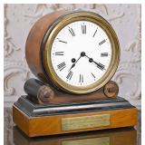 An 8 Day Drumhead Mantle Clock